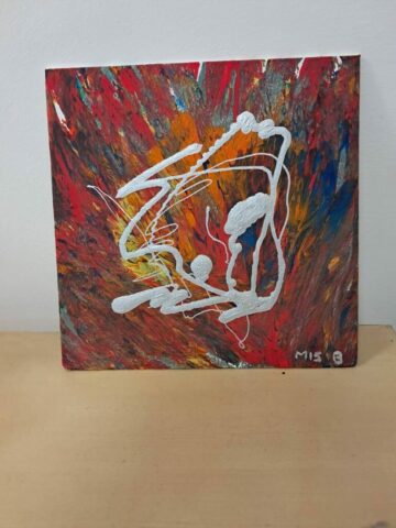 Peinture énergétique intuitive personnalisée 8